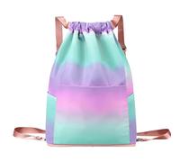 Dibuje la bolsa de la cuerda, la bolsa cincha Bolsa de dibujo plegable | Packles de senderismo de de gran capacidad para viajes diarios, fitness, libros, teléfonos móviles