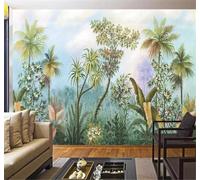 Dibujo A Mano Bello Fresco Jardín Bosque 3D Papel Pintado Tapiz Textura de Seda Oficina Comedor Sofá Dormitorio Sala Estar TV Fondo Pantalla-430cm×300cm