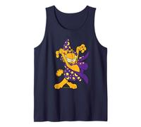 Dibujo Animado del Mago Garfield Hocus Pocus Trick Treat para Halloween Camiseta sin Mangas