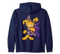 Dibujo Animado del Mago Garfield Hocus Pocus Trick Treat para Halloween Sudadera con Capucha