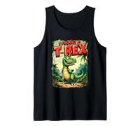 Dibujo Animado para niños de Broken Arm Recovery: Luché contra un T-Rex Camiseta sin Mangas