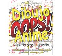 Dibujo Anime - Crea tu propia historia: 150 páginas en blanco con diferentes diseños de página. Para adultos, adolescentes y niños