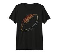 Dibujo Antiguo de un balón de fútbol Americano Camiseta Premium