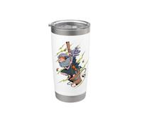 Dibujo de Baba Jaga Vaso térmico de acero inoxidable de doble pared