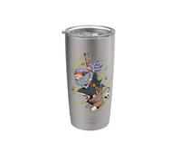 Dibujo de Baba Jaga Vaso térmico de acero inoxidable de doble pared