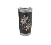 Dibujo de Baba Jaga Vaso térmico de acero inoxidable de doble pared