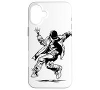 Dibujo de Breakdance B-Girls Estilos de Breakdance Carcasa para iPhone 16 Plus