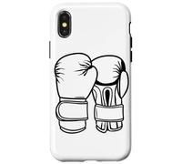 Dibujo de guantes de boxeo Carcasa para iPhone X/XS