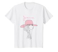 Dibujo de Joanne de Lady Gaga Camiseta, Niños, Blanco, 6 años