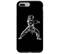 Dibujo de Karate Girl Carcasa para iPhone 7 Plus/8 Plus