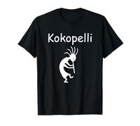 Dibujo de la cueva de Kokopelli Camiseta