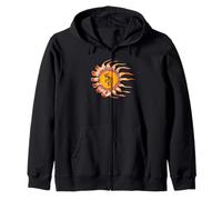 Dibujo de la cueva de Kokopelli en sol Sudadera con Capucha