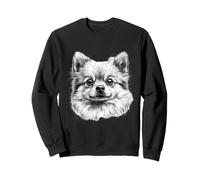 Dibujo de Perro de Pomerania, Bonito pompón Sudadera