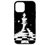 Dibujo de piezas de ajedrez Carcasa para iPhone 12 mini