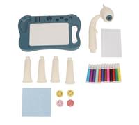 Dibujo de proyección para niños Sketcher multifuncional Safe inteligente Drawing Máquina para proyector para aprender Toy de aprendizaje interactivo de dibujo para niños con 12 (Panda)