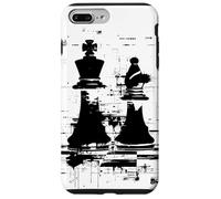 Dibujo de reinas y reyes de ajedrez Carcasa para iPhone 7 Plus/8 Plus