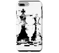 Dibujo de reinas y reyes de ajedrez Carcasa para iPhone 7 Plus/8 Plus