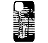 Dibujo de saxofón Carcasa para iPhone 13