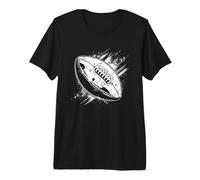 Dibujo de un balón de fútbol Americano Camiseta Premium