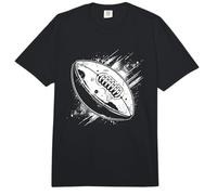 Dibujo de un balón de fútbol Americano Comfort Colors Adult Heavyweight T-Shirt