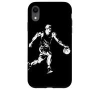 Dibujo de un Chico de Baloncesto Carcasa para iPhone XR