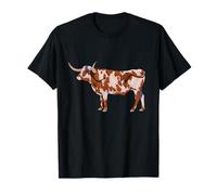 Dibujo de un ganado Longhorn Camiseta