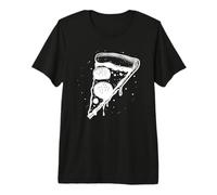 Dibujo de un trozo de Pizza Camiseta Premium