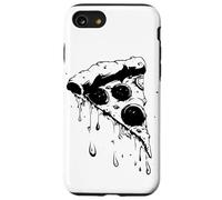 Dibujo de un trozo de pizza Carcasa para iPhone SE (2020) / 7 / 8
