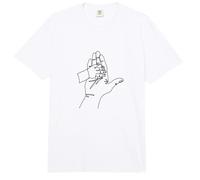 Dibujo de una línea: Manos Que cuentan Historias Comfort Colors Adult Heavyweight T-Shirt