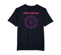 Dibujo del círculo de los quintos de John Coltrane Camiseta, Hombre Tallas Grandes, Negro, 5X Alto