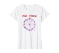 Dibujo del círculo de los quintos de John Coltrane Camiseta, Mujer, Blanco, S