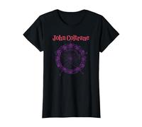 Dibujo del círculo de los quintos de John Coltrane Camiseta, Mujer, Negro, S