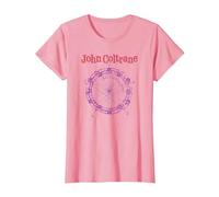 Dibujo del círculo de los quintos de John Coltrane Camiseta, Mujer, Rosado, S