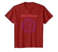 Dibujo del círculo de los quintos de John Coltrane Camiseta, Niños, Arándano, 6 años