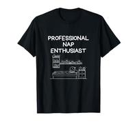 Dibujo Divertido Profesional Entusiasta de la Siesta Camiseta