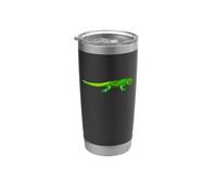 Dibujo - Gold Dust Day Gecko Vaso térmico de acero inoxidable de doble pared
