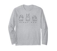 Dibujo Lineal Bunny Mom Cute Lop Rabbit Holland Lop Rabbit Mom Manga Larga