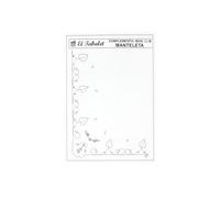 DIBUJO PARA BORDAR A CADENETA DELANTAL DE INDUMENTARIA VALENCIANA FALLERA 02-B