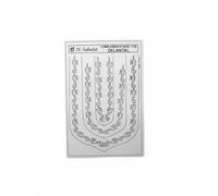 DIBUJO PARA BORDAR A CADENETA DELANTAL DE INDUMENTARIA VALENCIANA FALLERA 11B