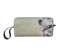 Dibujo Perro Malamute De Alaska Retrato, Bolsa de Maquillaje Bolsa de cosméticos Bolsa de artículos de tocador de Viaje portátil Bolsa de Maquillaje