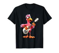 Dibujos Animados de Guitarrista eléctrica de Flamenco Camiseta