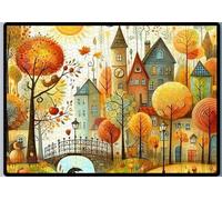 Dibujos Animados de otoño en el Campo - Puzle de 2000 Piezas - Rompecabezas DIY Pintura, Entretenimiento Creativo, para Adultos Mayores de 14 años Decoración del Hogar