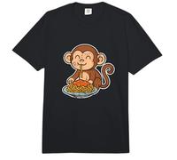 Dibujos Animados de Pasta de Mono Comfort Colors Adult Heavyweight T-Shirt