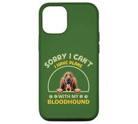 Dibujos Animados de Perro Lo Siento, no Puedo. Tener Planes con mi Sabueso Carcasa para iPhone 12/12 Pro
