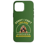 Dibujos Animados de Perro Lo Siento, no Puedo. Tener Planes con mi Sabueso Carcasa para iPhone 16 Pro MAX