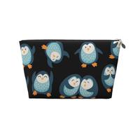 Dibujos Animados de pingüinos Estampados, Bolsa de artículos de tocador Bolsa de Maquillaje Bolsa de cosméticos Bolsa de artículos de tocador de Viaje portátil