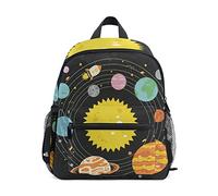 Dibujos Animados De Planeta del Sistema Solar Mochila para Preescolar Niñas Niños Toddler Kids Estudiante Mochilas para Infantiles 1-6 Años