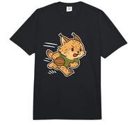 Dibujos Animados de Rugby Lynx Runner Comfort Colors Adult Heavyweight T-Shirt
