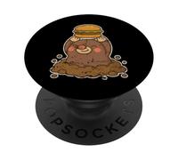 Dibujos Animados de Victoria de Hamburguesa PopSockets PopGrip Adhesivo