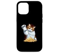 Dibujos Animados Divertidos Gato Salazón Carcasa para iPhone 12/12 Pro